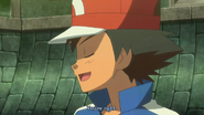 Ash as he realizes...