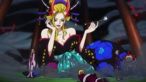 Sanji has been kidnapped by Black Maria
