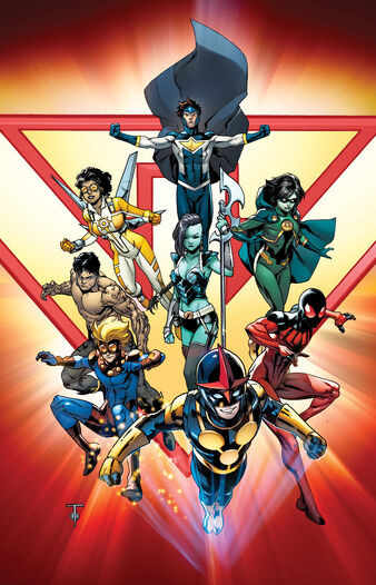 New Warriors Vol 5 1 Textless