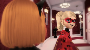 Chloé and Sabrina as Ladybug and Cat Noir S1