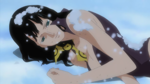 Nico Robin awaken from fainting