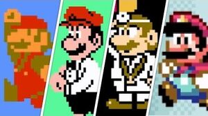 Evolution of Mario (1981 - 1990)