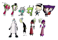 Invader Zim characters