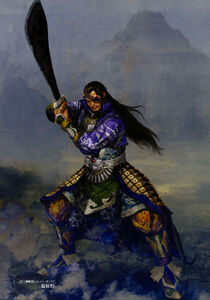 Xiahou Dun in Dynasty Warriors 4.