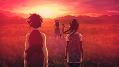 Hinatsuru suggesting retirement after defeating an Upper Rank
