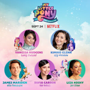 My Little Pony A New Generation main cast