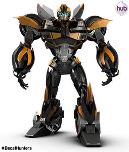 Bumblebee in Transformers: Prime: Beast Hunters.