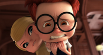 Mr. Peabody and Sherman Sherman and Penny Peterson Headlock fight DryglIu