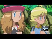 Clemont with Serena