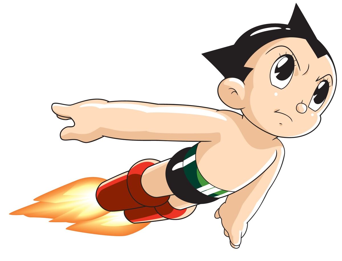 Astro Boy Character Cartoon, Personagens Robotboy, desenhos animados, flor,  cauda png