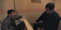 Squid Game 2 - Handcuffed Jun-ho and Gi-hun EP2