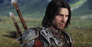 Talion free from the corruption of the ring.