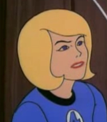 Invisible Woman in the 1960s Fantastic 4.