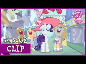 Rarity Becomes Popular (Sweet and Elite) - MLP- FiM -HD-