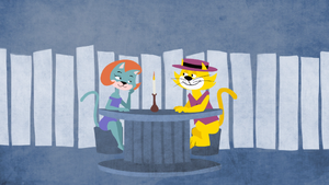 Top Cat and Trixie in Date Night