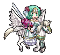 Bridal Sigrun's sprite from Fire Emblem Heroes.