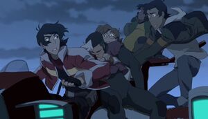 VLD - Keith, Shiro, Pidge, Hunk and Lance