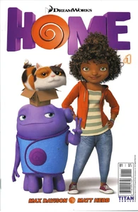 Oh, Tip and Pig-Cat on the front cover of a comic book