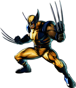 Wolverine in Ultimate Marvel vs. Capcom 3.