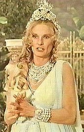 Queen Hippolyta (from the Wonder Woman tv show) played by the late Cloris Leachman.