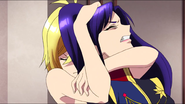 Salia attacked by Ange