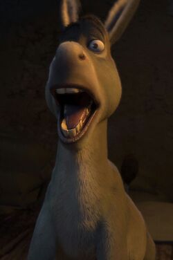 shrek yelling at donkey