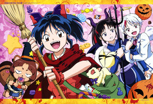 Halloween - Takechiyo, Moroha, Kirara, Setsuna and Towa
