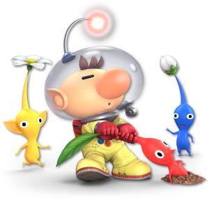 Olimar as he appears in Super Smash Bros. Ultimate.