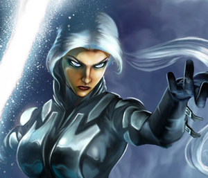 Storm in X-Men Legends 2004.