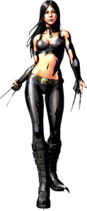 X-23 in Marvel vs. Capcom 3: Fate of Two Worlds.