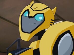 Bumblebee Animated Heroic Grin