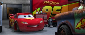 "Mater, why were you yelling things at me while I was racing?"