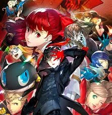 The Phantom Thieves in Persona 5: Royal