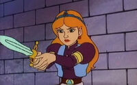 Princess Zelda from The Legend of Zelda Cartoon show.