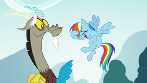Rainbow Dash --I don't know if I can get it out!-- S5E22