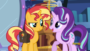 Sunset Shimmer meets Starlight Glimmer