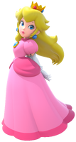 Princess Peach as she appears in Mario Party 10.