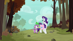 Rarity the way to the phoenix nests S8E11