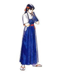 Kasumi in Art of Fighting 3.