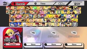 All Characters from Super Smash Bros for Wii U roster