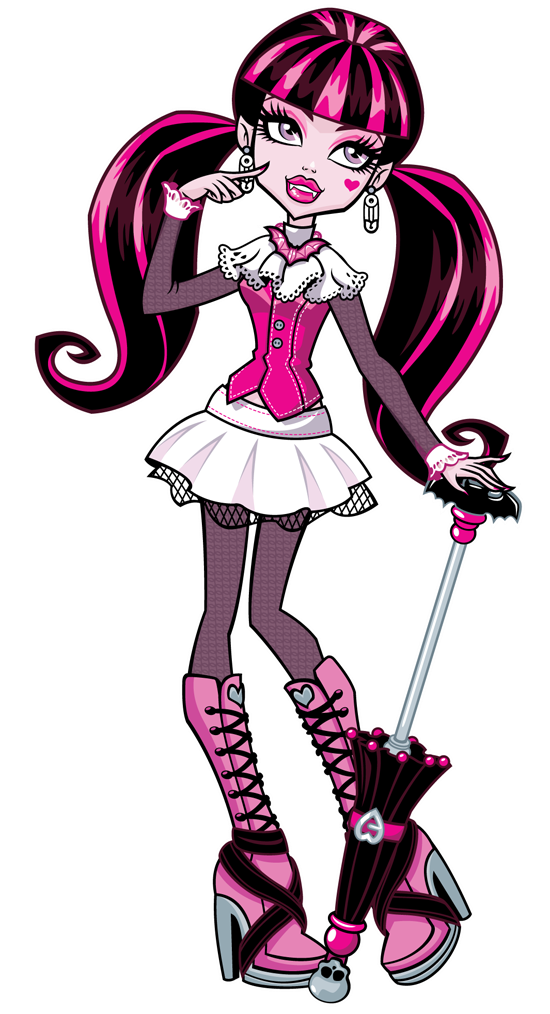 Draculaura Monster High (With Name) by Sweet---Chaos on DeviantArt