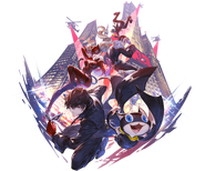 Joker's Second Artwork, featuring the Phantom Thieves