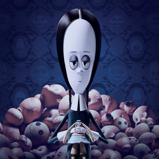 the addams family cartoon wednesday