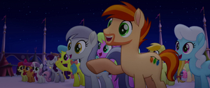 Ponies Cheering for the Mane Six