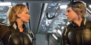 Mystique and Quicksilver in X-Men: Apocalypse