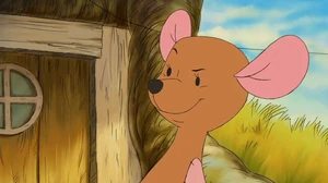 Kanga noticing one of her Halloween masks is missing.