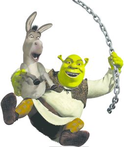 Shrek and Donkey render 10