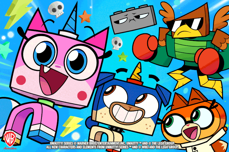 Unikitty et méchant flic