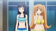Ep. 08 - Rei and Akino in their bikinis