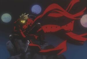 Vash's long coat